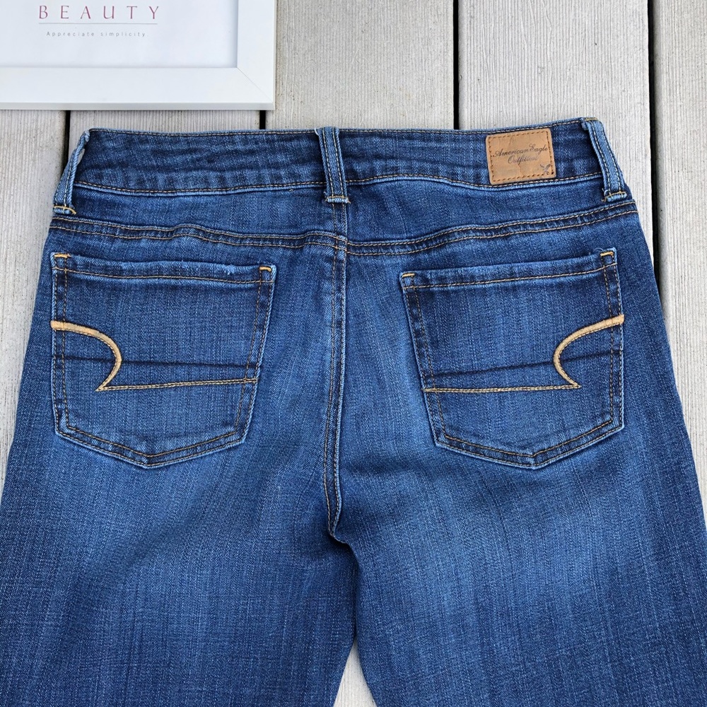 American Eagle Stretch Boy Jean, Button Fly Size 2 - image 7